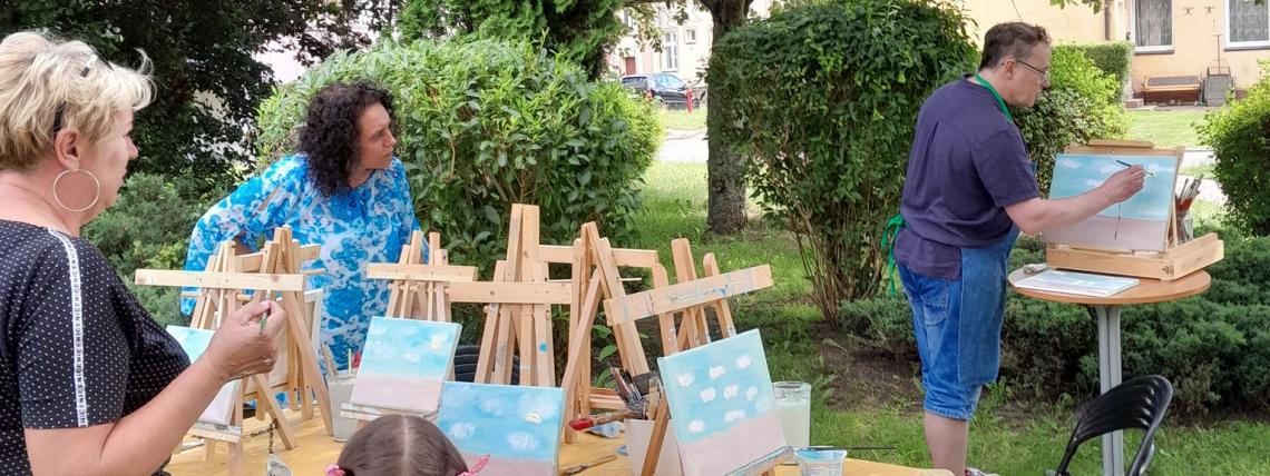 Warsztaty malarskie w plenerze "LATO"