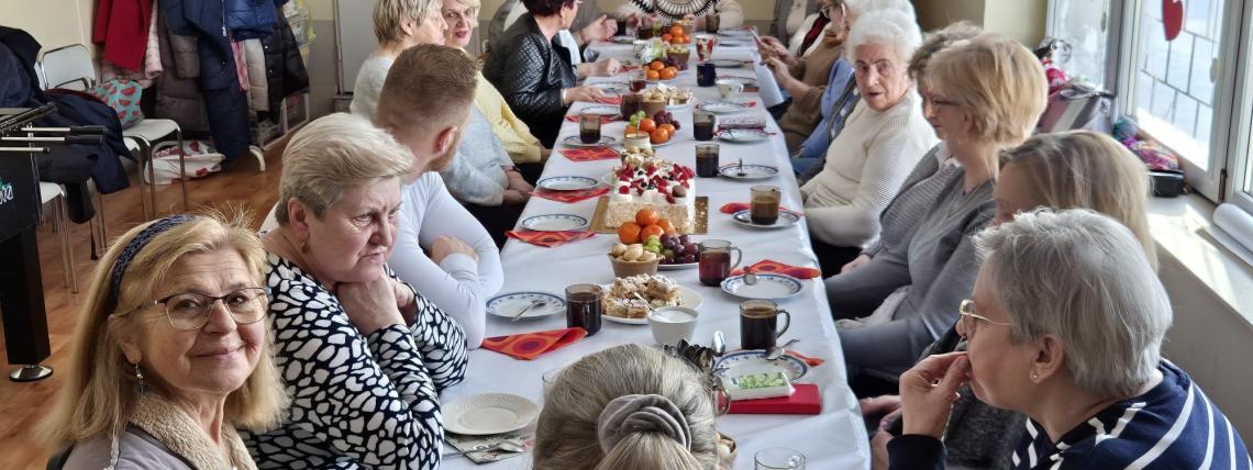 Spotkanie Walentynkowe w Klubie Seniora