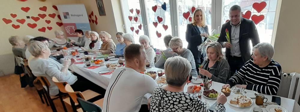 Spotkanie Walentynkowe w Klubie Seniora